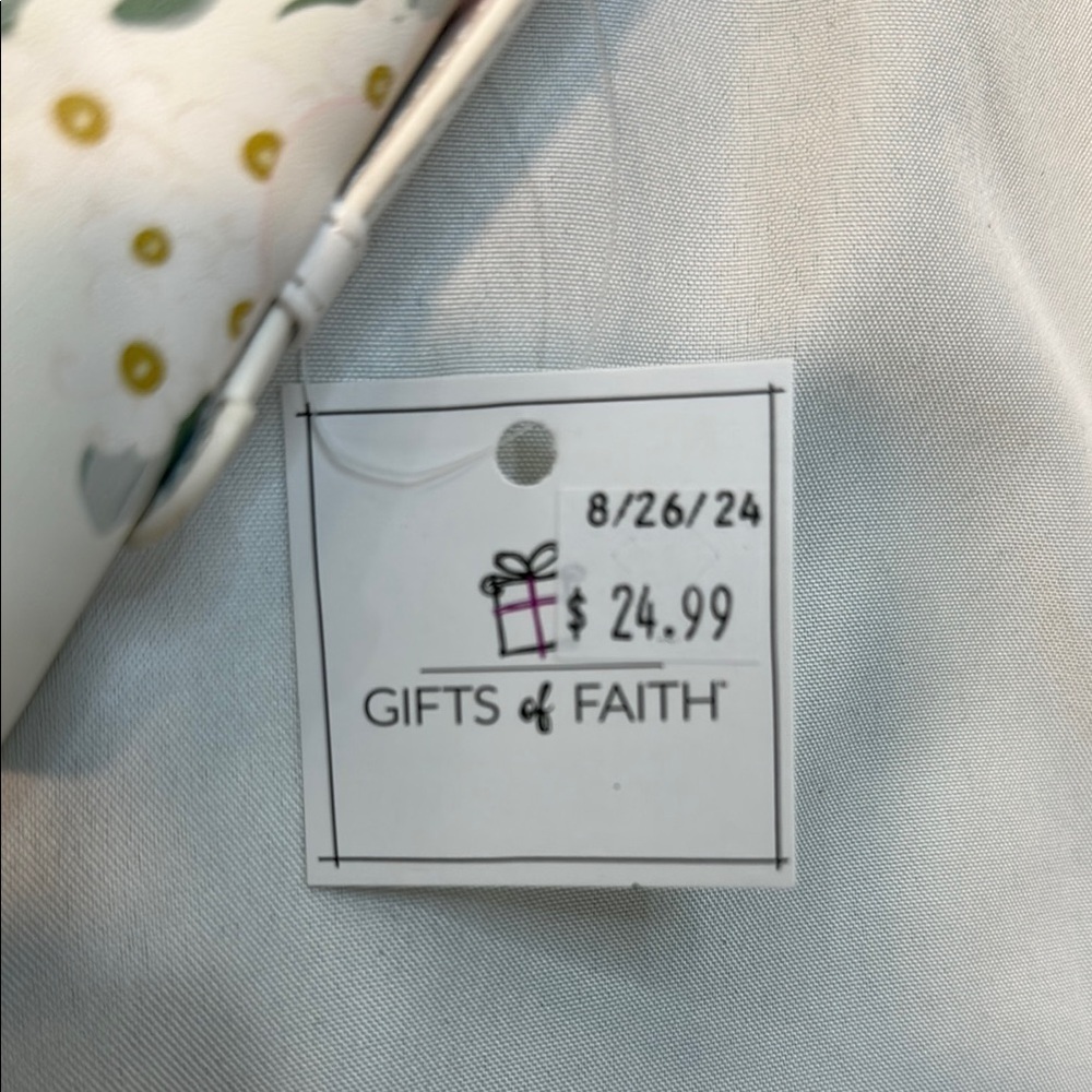 Floral Bible Cover Case with Handle, Zipper, “Always Choose Joy” on back, BNWT - Picture 5 of 11